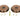 From The Anvil's Polished Bronze Art Deco Round Pull - Privacy Set; #finish_polished-bronze