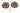 From The Anvil's Polished Bronze Plain Round Pull - Privacy Set; #finish_polished-bronze