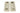From The Anvil's Polished Nickel Art Deco Rectangular Pull - Privacy Set; #finish_polished-nickel