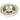 From The Anvil's Polished Nickel Plain Round Pull - Privacy Set; #finish_polished-nickel