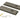 From The Anvil's Pewter Patina Art Deco Rectangular Pull - Privacy Set; #finish_pewter-patina