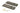 From The Anvil's Pewter Patina Art Deco Rectangular Pull - Privacy Set; #finish_pewter-patina