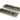 From The Anvil's Pewter Patina Art Deco Rectangular Pull - Privacy Set; #finish_pewter-patina