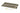 From The Anvil's Pewter Patina Art Deco Rectangular Pull - Privacy Set; #finish_pewter-patina