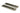 From The Anvil's Pewter Patina Art Deco Rectangular Pull - Privacy Set; #finish_pewter-patina