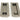 From The Anvil's Pewter Patina Plain Rectangular Pull - Privacy Set; #finish_pewter-patina