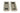 From The Anvil's Pewter Patina Plain Rectangular Pull - Privacy Set; #finish_pewter-patina