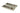 From The Anvil's Pewter Patina Plain Rectangular Pull - Privacy Set; #finish_pewter-patina