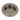 From The Anvil's Pewter Patina Art Deco Round Pull; #finish_pewter-patina