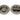 From The Anvil's Pewter Patina Art Deco Round Pull - Privacy Set; #finish_pewter-patina