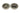 From The Anvil's Pewter Patina Art Deco Round Pull - Privacy Set; #finish_pewter-patina