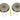 From The Anvil's Pewter Patina Plain Round Pull - Privacy Set; #finish_pewter-patina