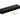 From The Anvil's Matt Black Plain Rectangular Pull; #finish_matt-black