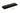 From The Anvil's Matt Black Plain Rectangular Pull; #finish_matt-black