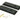 From The Anvil's Matt Black Art Deco Rectangular Pull - Privacy Set; #finish_matt-black