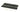 From The Anvil's Matt Black Art Deco Rectangular Pull - Privacy Set; #finish_matt-black