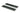 From The Anvil's Matt Black Art Deco Rectangular Pull - Privacy Set; #finish_matt-black