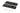 From The Anvil's Matt Black Plain Rectangular Pull - Privacy Set; #finish_matt-black