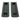 From The Anvil's Matt Black Plain Rectangular Pull - Privacy Set; #finish_matt-black