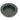 From The Anvil's Matt Black Art Deco Round Pull; #finish_matt-black