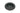 From The Anvil's Matt Black Art Deco Round Pull; #finish_matt-black