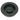 From The Anvil's Matt Black Art Deco Round Pull - Privacy Set; #finish_matt-black