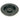 From The Anvil's Matt Black Art Deco Round Pull - Privacy Set; #finish_matt-black