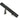 From The Anvil's Matt Black Edge Pull; #finish_matt-black