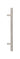 From The Anvil's Satin Marine SS (316)  T Bar Handle Bolt Fix 32mm dia; #finish_satin-marine-ss