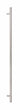 From The Anvil's Satin Marine SS (316) T Bar Handle B2B Fix 32mm dia; #finish_satin-marine-ss
