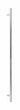 From The Anvil's Polished Marine SS (316) T Bar Handle Secret Fix 32mm dia; #finish_polished-marine-ss