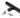 From The Anvil's Matt Black T Bar Handle Secret Fix 32mm dia; #finish_matt-black