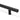 From The Anvil's Matt Black  T Bar Handle Bolt Fix 32mm dia; #finish_matt-black
