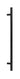 From The Anvil's Matt Black  T Bar Handle Bolt Fix 32mm dia; #finish_matt-black