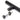 From The Anvil's Matt Black (304) 100mm Bolt Fixings for T Bar (2); #finish_matt-black