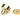 From The Anvil's Polished Brass 25mm Kelso Cabinet Knob; #finish_polished-brass
