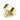 From The Anvil's Polished Brass 38mm Kelso Cabinet Knob; #finish_polished-brass