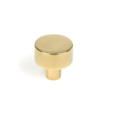 From The Anvil's Aged Brass 25mm Kelso Cabinet Knob; #finish_aged-brass
