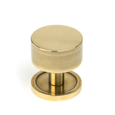 From The Anvil's Aged Brass 32mm Kelso Cabinet Knob; #finish_aged-brass