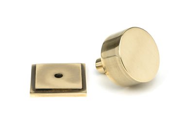 From The Anvil's Aged Brass 32mm Kelso Cabinet Knob; #finish_aged-brass
