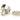 From The Anvil's Polished Nickel 25mm Kelso Cabinet Knob; #finish_polished-nickel