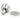 From The Anvil's Polished Chrome 25mm Kelso Cabinet Knob; #finish_polished-chrome