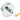 From The Anvil's Polished Chrome 38mm Kelso Cabinet Knob; #finish_polished-chrome