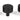 From The Anvil's Matt Black 25mm Kelso Cabinet Knob; #finish_matt-black