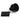 From The Anvil's Matt Black 25mm Kelso Cabinet Knob; #finish_matt-black