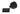 From The Anvil's Matt Black 32mm Kelso Cabinet Knob; #finish_matt-black