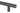 From The Anvil's Matt Black Kelso Pull Handle; #finish_matt-black