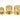 From The Anvil's Polished Brass 25mm Judd Cabinet Knob; #finish_polished-brass