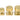 From The Anvil's Polished Brass 25mm Judd Cabinet Knob; #finish_polished-brass