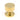 From The Anvil's Polished Brass 32mm Judd Cabinet Knob; #finish_polished-brass